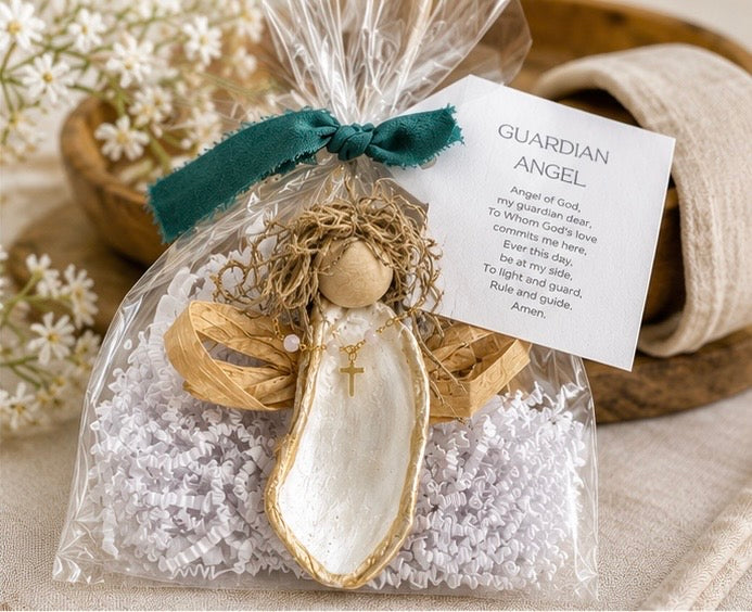 Oyster Angel Ornament